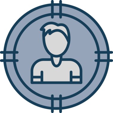 Adamım. Web simgesi basit tasarım