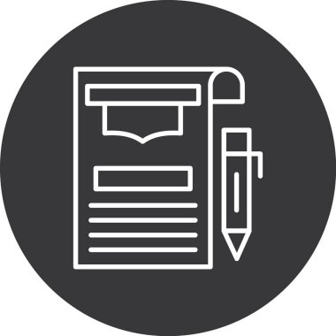 Vektör illüstrasyonu, silo simgesi tasarımı