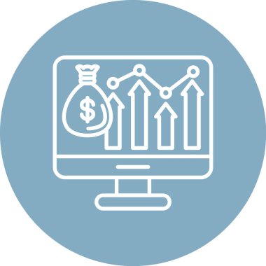 Analiz Simgesi Vektör Çizimi