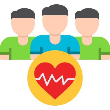 Her Kullanım İçin Basit Vektör Simgesi