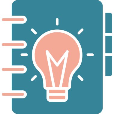 Ampul. Web simgesi basit tasarım