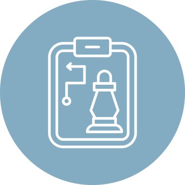 Eşsiz Elektrik Eklenti Vektör Satırı Simgesi