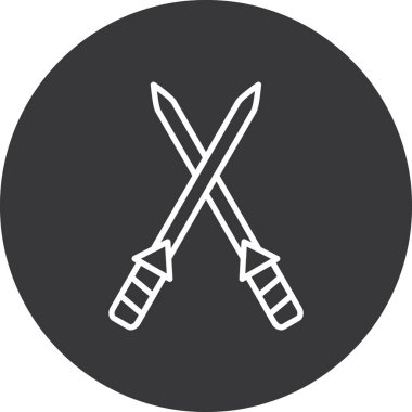 Modern simgenin vektör illüstrasyonu