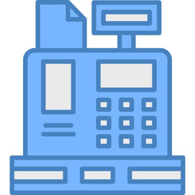 Hesap makinesinin vektör çizimi