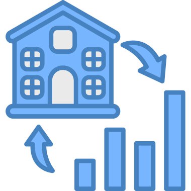 Gayrimenkul. Web simgesi