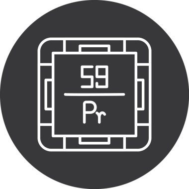 Modern bir simgenin vektör illüstrasyonu