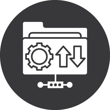 silo simgesinin vektör illüstrasyon tasarımı