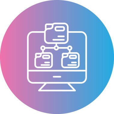 vektör Bilgisayar simgesi, illüstrasyon