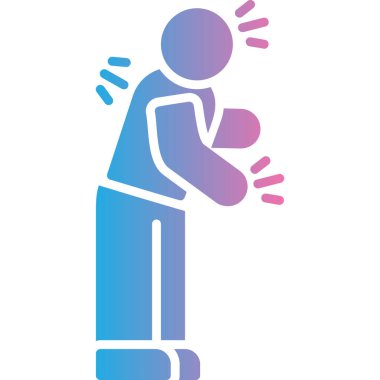 bebek oğlan ikon vektör illüstrasyonu