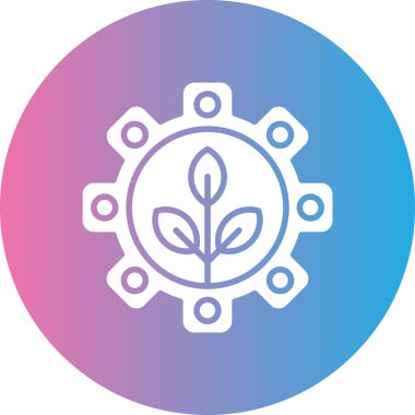 Bir çiçeğin vektör illüstrasyonu