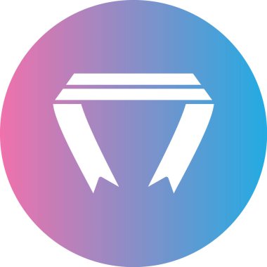 Modern bir simgenin vektör illüstrasyonu