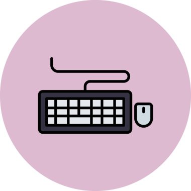 bilgisayar klavye fare ile