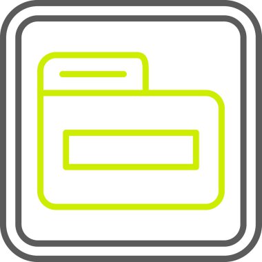 Çerçevedeki banka kartı vektör simgesi