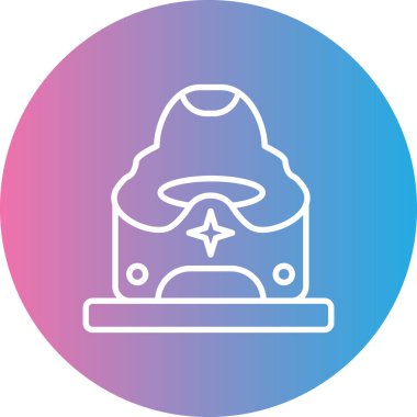 Gıda simgesinin vektör illüstrasyonu