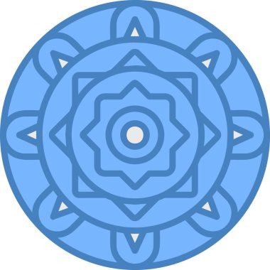 Güzel bir çiçeğin vektör çizimi