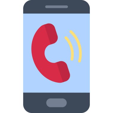 telefon arama vektör simgesi