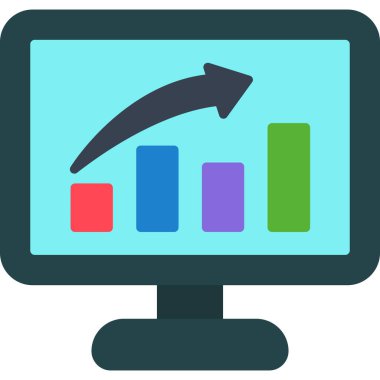analitik iş veri simgesi