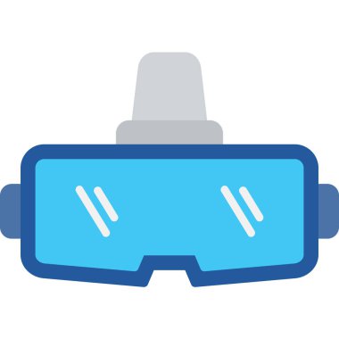 Vr. Web simgesi basit illüstrasyon