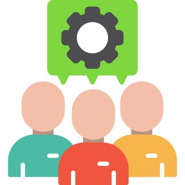 takım çalışması grubu insanları simgesi