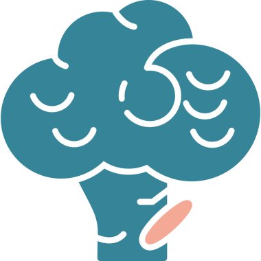 Bulut. Web simgesi basit illüstrasyon