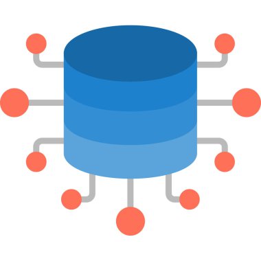 Ağ web simge vektör çizim