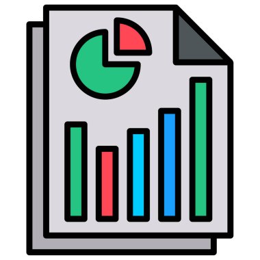 Çizelge. Web simgesi basit illüstrasyon