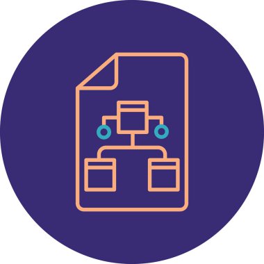 seo modern simgesinin vektör illüstrasyonu