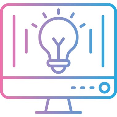 bilgisayar simgesi vektör illüstrasyonu