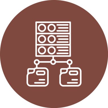 seo modern simgesinin vektör illüstrasyonu