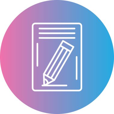 Eğitim simgesinin vektör illüstrasyonu