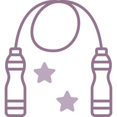 Basit vektör simgesi, şişe illüstrasyonu