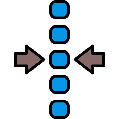 Oklar. Web simgesi basit illüstrasyon