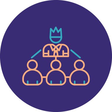 seo modern simgesinin vektör illüstrasyonu