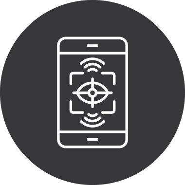 Her Kullanım İçin Göz İzleme, Basit Vektör Simgesi