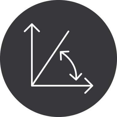 Oklar vektör satırı simgesi