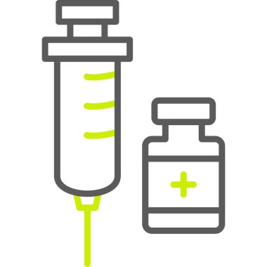 Şırıngaların vektör çizimi