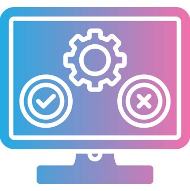 seo modern simgesinin vektör illüstrasyonu