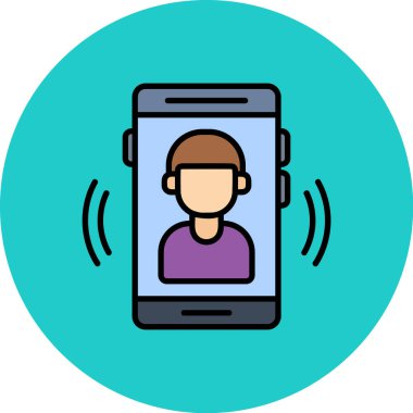 Çağrı merkezi. Web simgesi