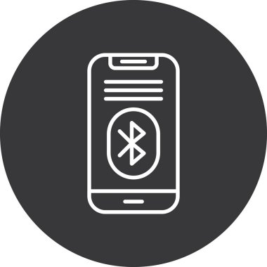 Telefon vektör simgesi modern basit vektör illüstrasyonu