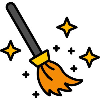 Süpürge ve süpürge simgesi