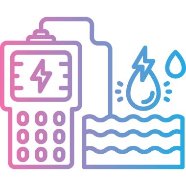 Tansiyon renk vektörü ikonu tasarımı