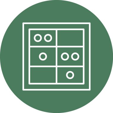 Seo simgesinin vektör illüstrasyonu