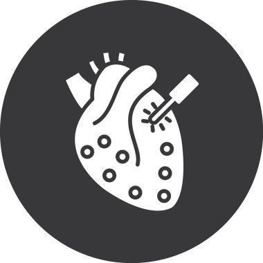 tıbbi simge, basit vektör illüstrasyonu