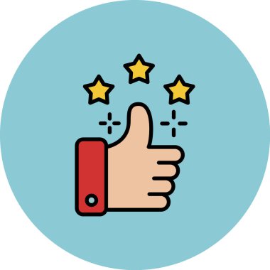 el simgesi vektör illüstrasyonu