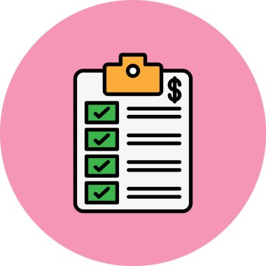 Pano simgesi vektör illüstrasyonu