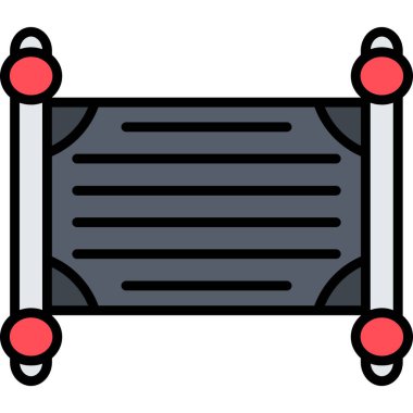 Ağ simgesi, vektör illüstrasyonu