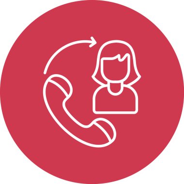 Müşteri servisi. Basit resimleme