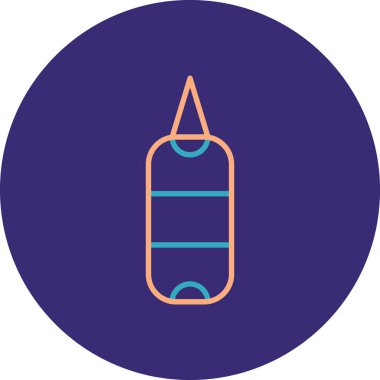 Şişe simgesinin vektör illüstrasyonu