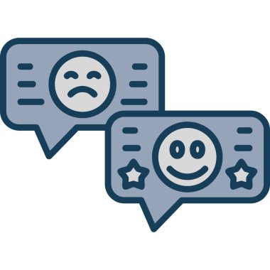 Müşteri memnuniyeti simgesi - özet biçiminde