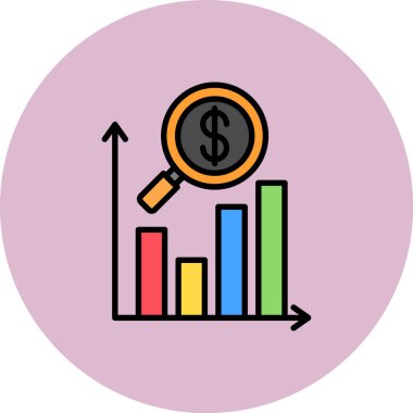 grafik vektör satırı simgesi